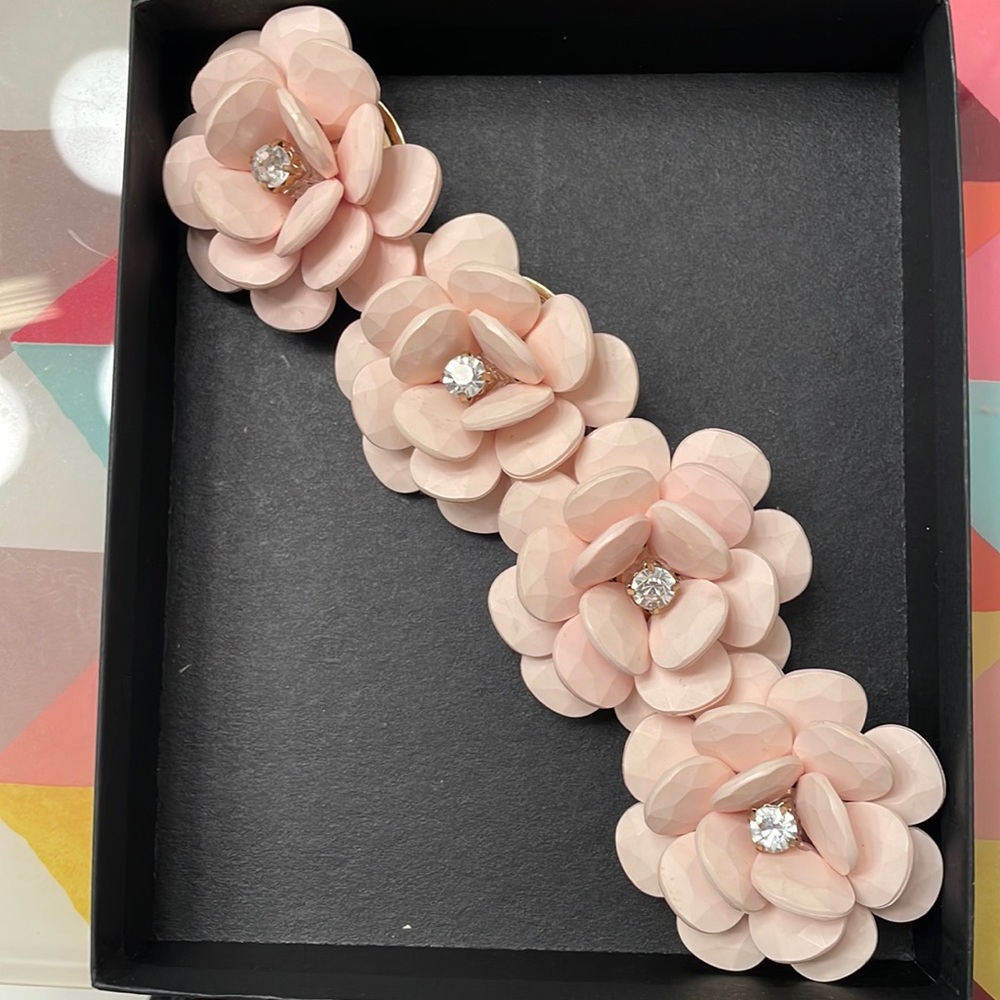 J.Crew floral bracelet